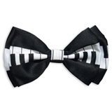 Piano Keys Bow Tie