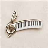 G-Clef and Keyboard Pin