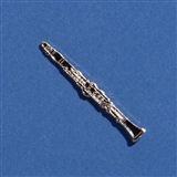 Clarinet Enameled Pin