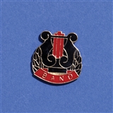 'Band' Enamel Lapel Pin