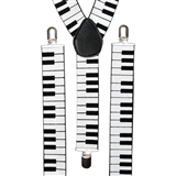 Piano Keyboard Suspenders