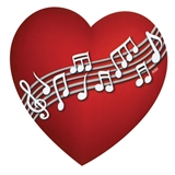 Heart Full of Music Magnet