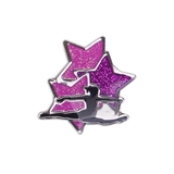 Dance Star Enameled Glitter Pin