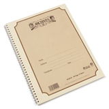 12-Stave Music Score Spiral Notebook, 96 Pages