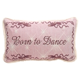 Born To Dance Tapestry Pillow