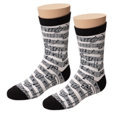 Child's Music Notes Socks