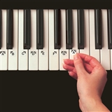 EZ Play Piano Keys Stickers