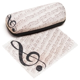 Sheet Music Eyeglasses Case