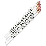 Piano Keys Pencil - White