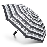 Piano Keys Compact Umbrella