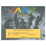 Jazz Band Certificates, Set of 25