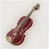 Violin Enamel Pin