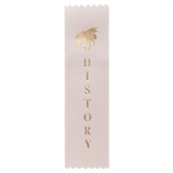 Gray Piano &#039;History&#039; Ribbons, Set of 10 (old style)