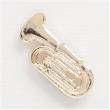 Golden Tuba Pin