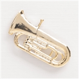 Golden Euphonium Pin