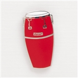 Red Conga Drum Enamel Pin