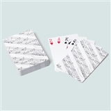 Sheet Music Playing Cards