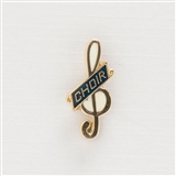 Mini G-Clef 'Choir' Pin