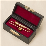 Trombone Pin with Case