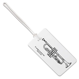 Trumpet Luggage ID Tag