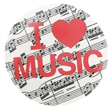 I Love Music Magnet