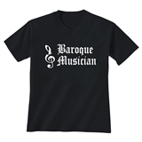 &#039;Baroque Musician&#039; T-Shirt