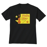 Violin Star T-Shirt