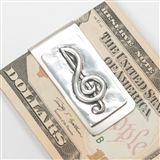 Treble Clef Money Clip