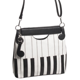 Piano Keys A-Line Purse