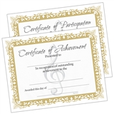 Music Certificates, Generic, Set of 10