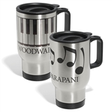 Personalized Music Design Travel Mug