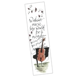 Without Music Bookmark