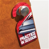 &#039;Practice in Session&#039; Door Hanger