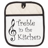 Music Phrase Pot Holder