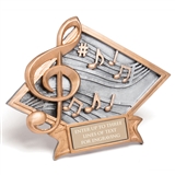 Diamond G-Clef Award Plaque