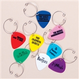 Guitar Pick Wine Charms, Set of 8