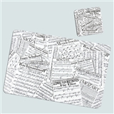 Music Collage Placemats & Coasters