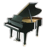 Cut-Out Grand Piano Magnet