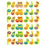 Merry Music Sparkle Stickers