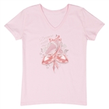 Rhinestones &#039;Dance With Me&#039; Women&#039;s T-Shirt