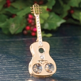 Acoustic Guitar 24kt Gold-Plated Ornament