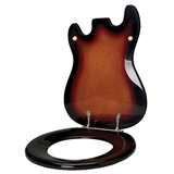 Electric Guitar Toilet Seat