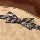 Mozart Score Pure Silk Bow Tie