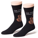 Unisex On The Fiddle Cotton Socks