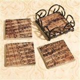 Bach Mass in B-Minor Tile Coasters