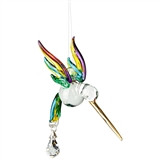 Song of the Hummingbird Glass Figurine