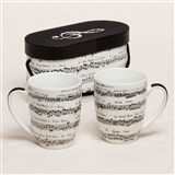 Adagio Coffee Mugs in Gift Box