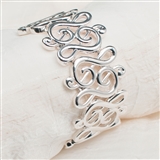 G-Clef Links Stretch Bracelet