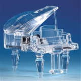 Crystal Grand Piano Music Box, Plays Fur Elise