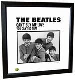 Beatles &#039;Can&#039;t Buy Me Love&#039; Single Framed Lithograph